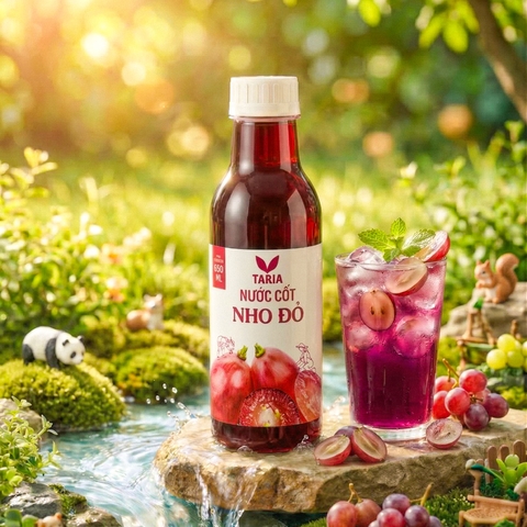 NƯỚC CỐT NHO ĐỎ (650 ml)