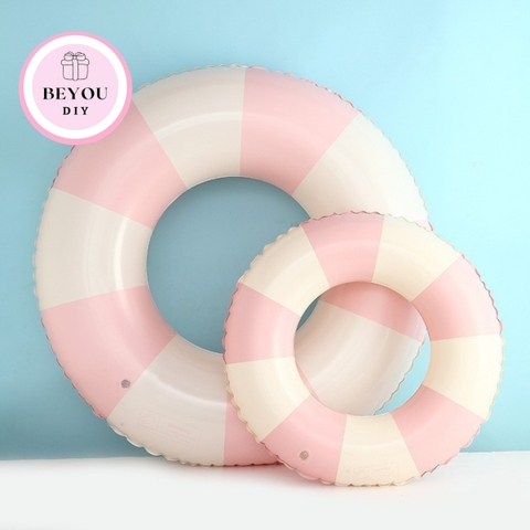 Phao Bơi Tròn Màu Pastel Đa Dạng Kích Thước - Phao Bơi Chống Lật An Toàn Cho Bé Và Gia Đình