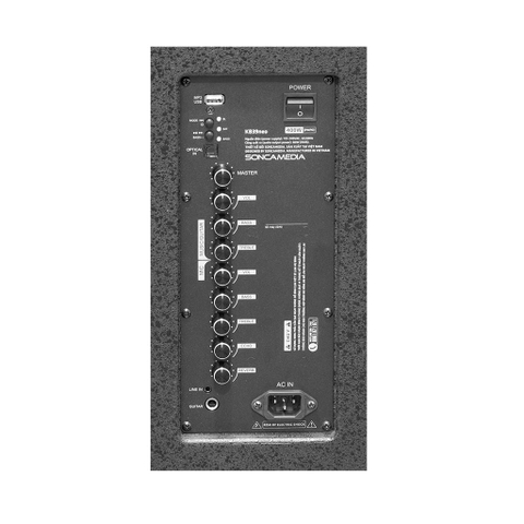 Loa Acnos KB39Neo, Bass 40cm, 80W RMS, Chống hú FBX, Bluetooth 5.0, Optical, 2 Tay Micro