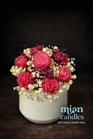 BLOOM COLLECTION – Bình Hoa Sáp Thơm Mini