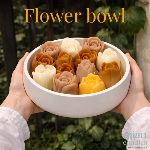 Flower Bowl – Bát Hoa Decor Nến Thơm