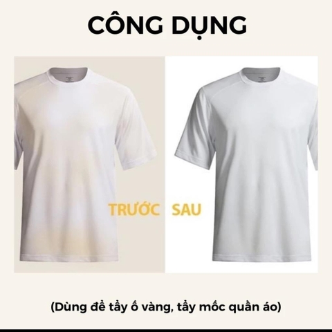 (Kutis Vietnam) 1 combo Bột Tẩy Thâm Kim Quần Áo Làm Sạch Vết Thâm Kim Giúp Áo Trắng Màu Sạch Hơn Mới Hơn Tiết Kiệm Chi Phí Tiện Lợi Cho Gia Đình Nội Trợ