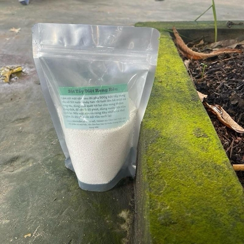 Tẩy Rong Pha 500gram Diệt VSV Diệt Tảo Rong Rêu Trong Nước Phòng Chống Bệnh Tật Vệ Sinh Nhà Cửa Khử Mốc Bảo Quản Rau Quả Xử Lý Nước Thải