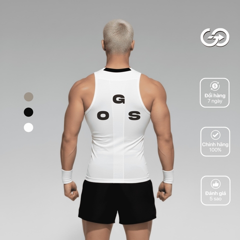 Áo ba lỗ thể thao GOS Avion S22 ( SIÊU ÔM VÙNG EO)