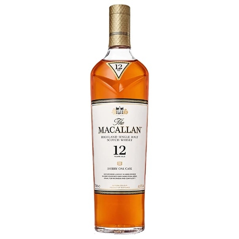 The Macallan 12 Years Old Sherry Oak (700ml – 40% ABV)