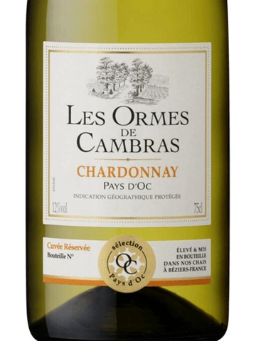 Les Ormes de Cambras Chardonnay