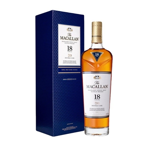 The Macallan 18 Years Old Double Cask (700ml – 43% ABV)