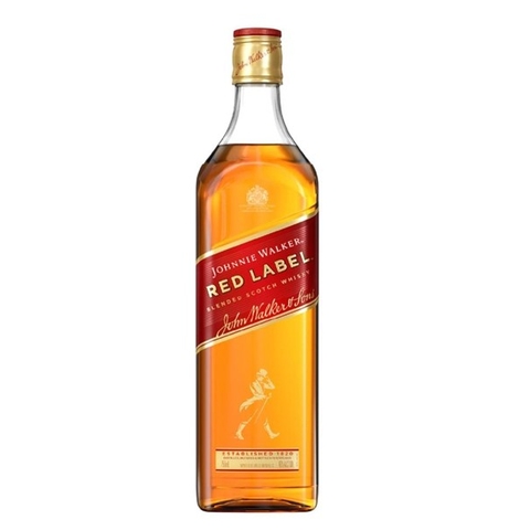 Johnnie Walker Red Label (750ml – 40% ABV)