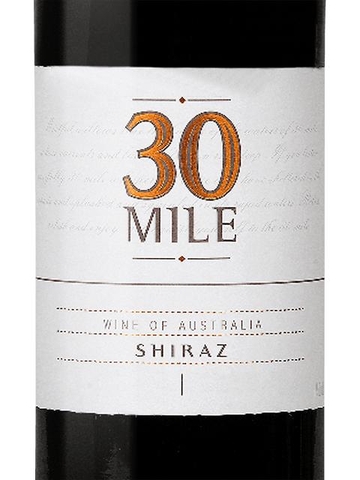 30 Mile Shiraz
