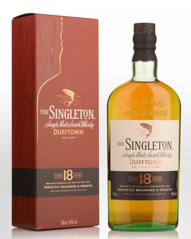 The Singleton 18 Years Old (700ml – 40% ABV)
