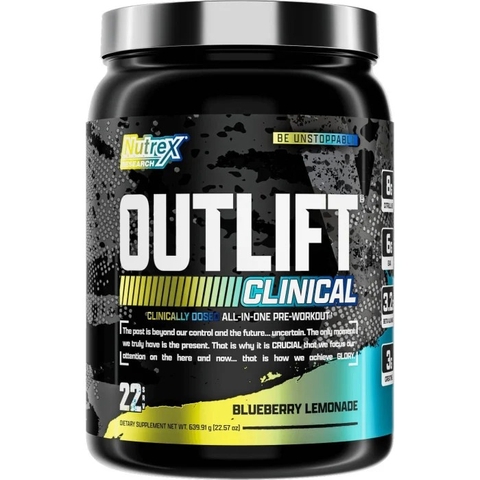 Nutrex Outlift Clinical - Pre Workout - 22 serving