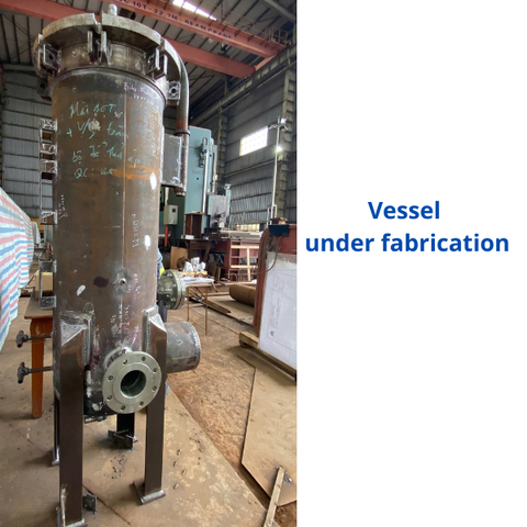 Vessel manufacturing