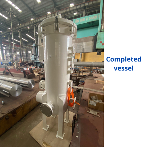 Vessel manufacturing