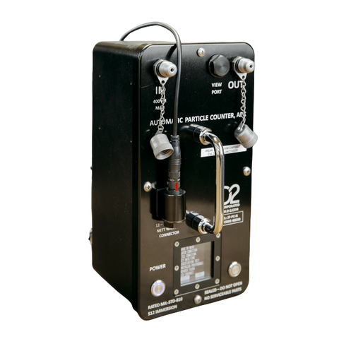 Automatic portable particle counter