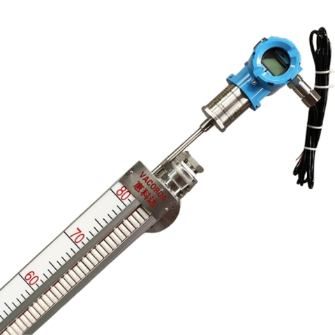 UHC magnetic liquid tank level gauge with level sensor