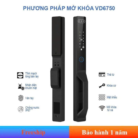 Khóa điện tử cửa nhôm A165