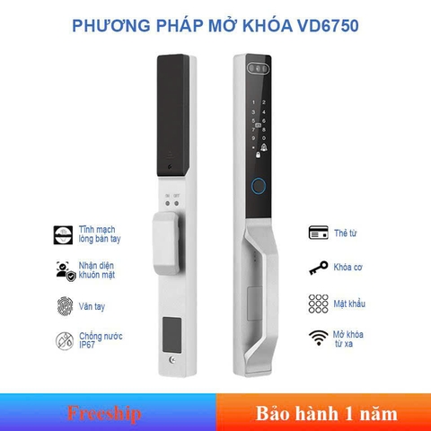 Khóa điện tử cửa nhôm A165