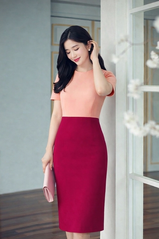 Đầm Katosa Thanh Lịch Dáng Chữ A-KTS222812