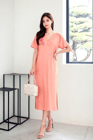 Đầm Katosa Xuân Cúc 2 Màu-KTS2220325