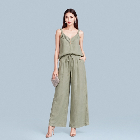 Set Mentosa Áo 2 Dây Quần Ống Rộng-SATL14032026