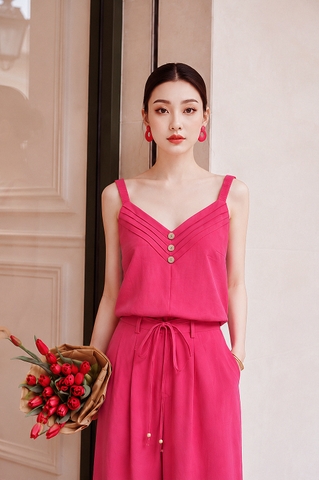 Set Mentosa Áo 2 Dây Quần Ống Rộng-SATL14032026
