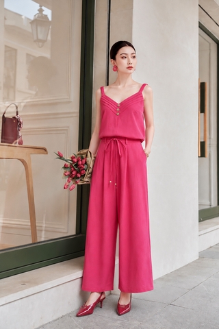 Set Mentosa Áo 2 Dây Quần Ống Rộng-SATL14032026