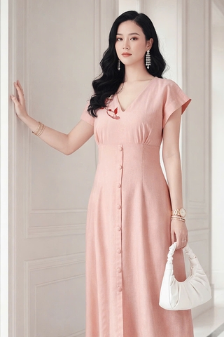 Đầm Katosa Xuân Viên 2 Màu-KTS2080525