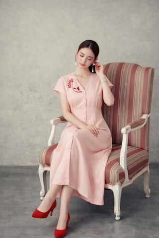 Đầm Katosa Xuân Viên 2 Màu-KTS2080525
