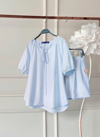 Set Raplang Cotton Kẻ Sọc-ATL2270325L2