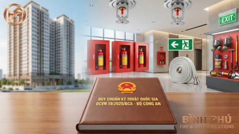 Quy chuẩn QCVN 10:2025/BCA: Siết chặt quy định trang bị phương tiện PCCC và Cứu nạn cứu hộ cho nhà và công trình
