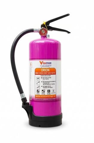 Bình chữa cháy Pin điện Lithium - ion ORION 3L (Có Kiểm Định) - Loại Xách Tay  | OR3 VinaFoam - VN