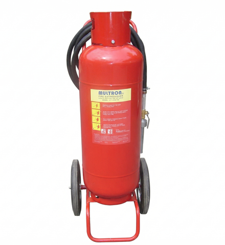 Bình chữa cháy Pin điện Lithium - ion Foam Bọt AFF 25 Lít (Có Kiểm Định) - Loại Xe Đẩy  | EXT-FOM-25K Multron  - Singapore