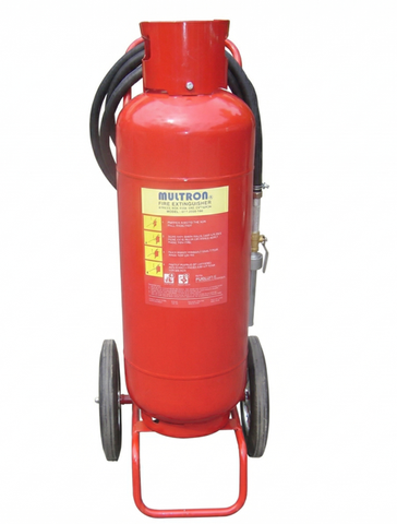 Bình chữa cháy Pin điện Lithium - ion Foam Bọt AFF 90 Lít (Có Kiểm Định) - Loại Xe Đẩy  | EXT-FOM-90K Multron  - Singapore