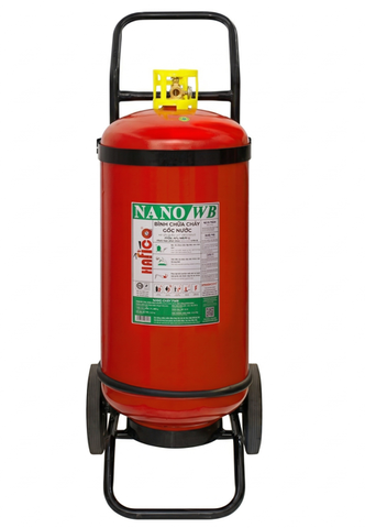 Bình chữa cháy Gốc Nước Nano 65 Lít (Có Kiểm Định) - Loại Xe Đẩy  | HFNWB65 HaFiCo - VN