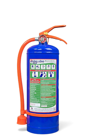 Bình chữa cháy Gốc Nước 4 Lít (Có Kiểm Định) - Loại Xách Tay  | SH.WB4 Sông Hồng - VN