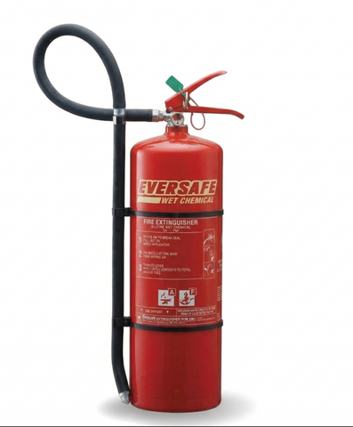 Bình chữa cháy Gốc Nước - Dùng Nhà Bếp 6 Lít (Có Kiểm Định) - Loại Xách Tay  | EEK-6S EverSafe - Malaysia