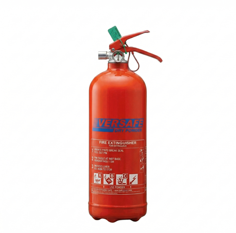 Bình chữa cháy Bột ABC 2 Kg (Có Kiểm Định) - Loại Xách Tay  | EED-2 EverSafe - Malaysia