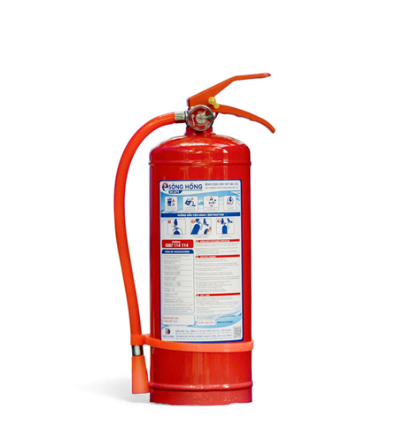 Bình chữa cháy Bột ABC 4kg (Có Kiểm Định) - Loại Xách Tay  | SH.AP4 Sông Hồng - VN