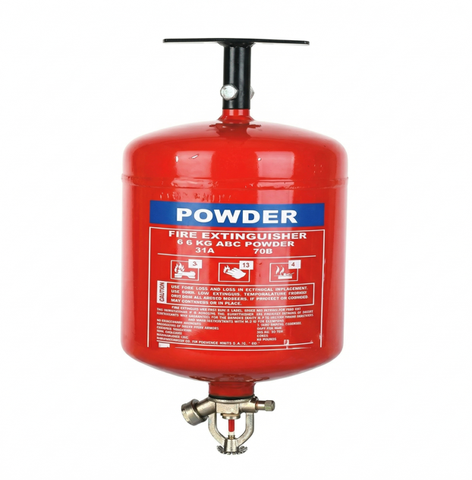 Bình chữa cháy Bột ABC 4 Kg (Có Kiểm Định) - Loại Cầu Treo Tự Động   | EXT-MKX-4K Multron - Singapore