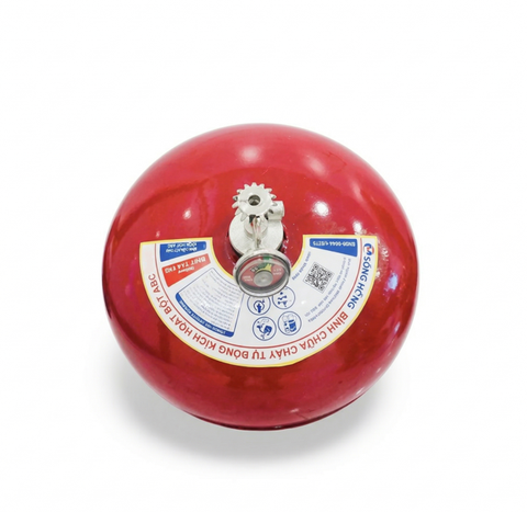 Bình chữa cháy Bột ABC 6Kg (Có Kiểm Định) - Loại Cầu Treo Tự Động   | SH.APC6 Sông Hồng - VN