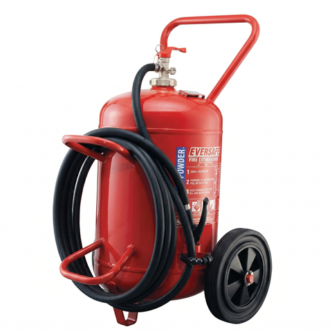 Bình chữa cháy Bột ABC 50 Kg (Có Kiểm Định) - Loại Xe Đẩy  | MPM-50 EverSafe - Malaysia