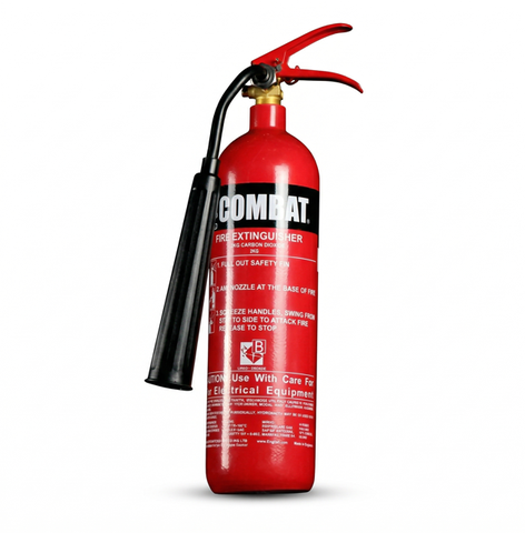 Bình chữa cháy Khí MT - CO2 2kg (Có Kiểm Định) - Loại Xách Tay  | C-2CSEC Combat Singapore