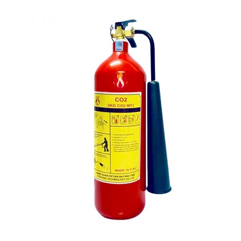 Bình chữa cháy Khí MT - CO2 3 Kg (Có Kiểm Định) - Loại Xách Tay  | MT3-CO2-3KG Phổ Thông China