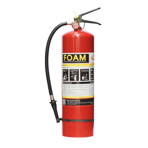 Bình chữa cháy Gốc Nước - Dùng Nhà Bếp 9L (Có Kiểm Định) - Loại Xách Tay  | VF-9 VinaFoam - VN
