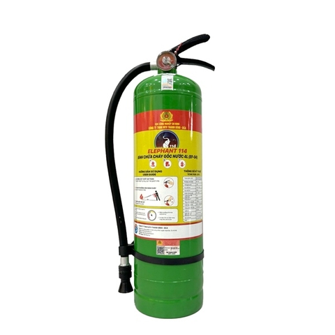 Bình chữa cháy Gốc Nước - Dùng thế cho CO2 và Bột 4L (Có Kiểm Định) - Loại Xách Tay  | EF-4  Elephant 114 - VN