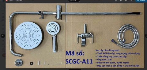 Sen cây tắm đứng HONORCY SCGC-A11 nước lạnh
