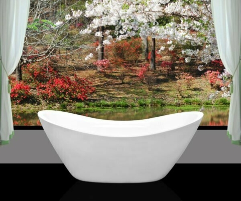 Bồn tắm Oval Euroca EU0-INGOT dài 1m8 đặt sàn