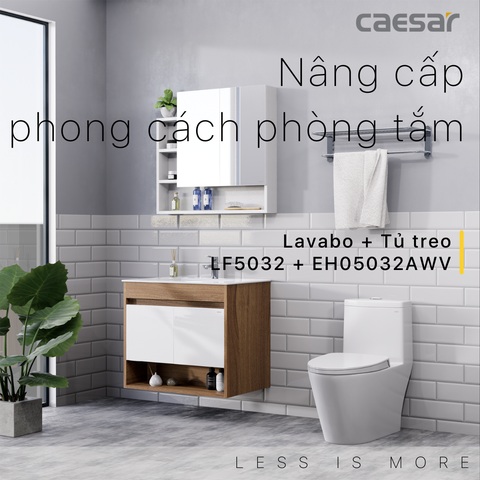 Bộ Lavabo tủ Caesar LF5032 - EH05032AWV
