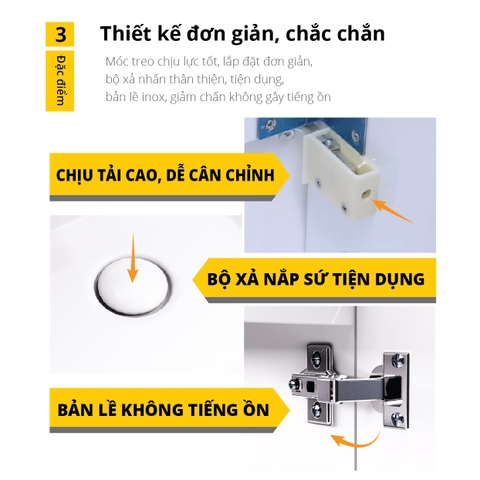 Bộ Lavabo tủ Caesar LF5257 + EH05257AV