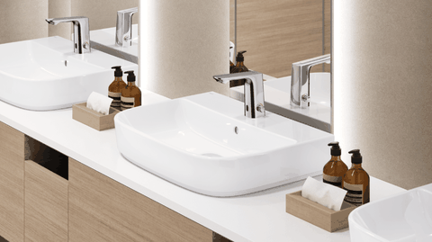 Vòi lavabo chậu rửa mặt INAX AMV-91K nóng lạnh cảm ứng